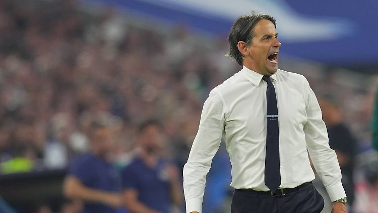 Simone Inzaghi litt wie ein Hund gegen Paris St. Germain.