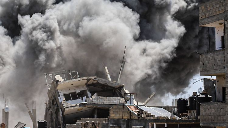 Gaza-Stadt am Sonntag.