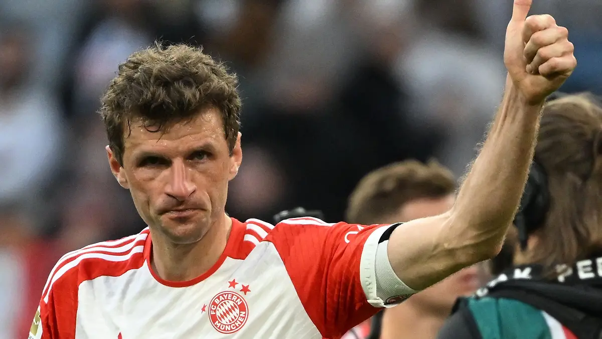 Muenchens-Thomas-Mueller-betonte-wie-hoch-der-Druck-auf-Borussia-Dortmund-im-Meisterrennen-ist