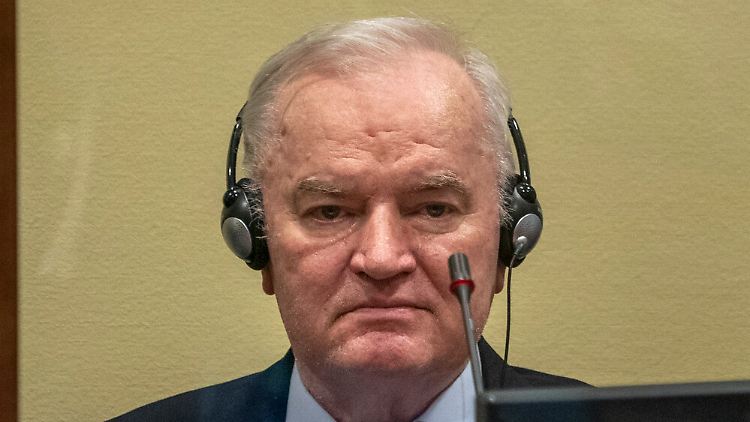 Ist zu lebenslanger Haft verurteilt: Ratko Mladic.