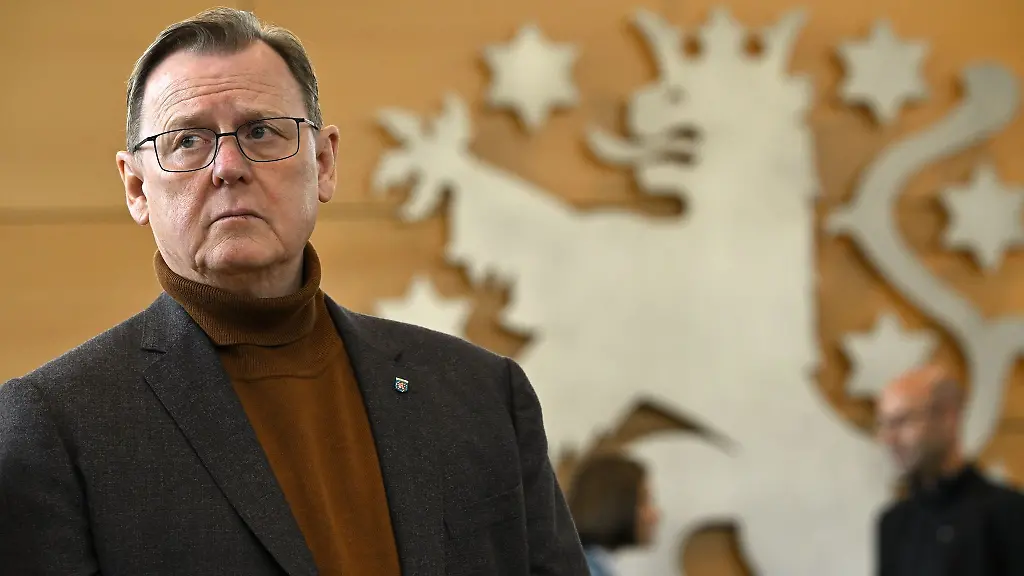 Bodo-Ramelow-Die-Linke-Ministerpraesident-von-Thueringen-waehrend-der-Sitzung-des-Thueringer-Landtags