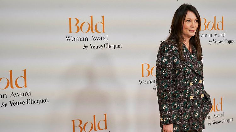 Iris Berben, der Inbegriff einer "Bold Woman", hier bei der Verleihung des Awards 2022.