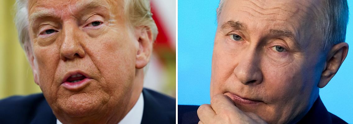 Trump hat mit Putin über das umstrittene iranische Atomprogramm gesprochen - und bringt dessen Einmischung in die Gespräche darüber ins Spiel. (Illustration)