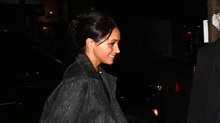 Herzogin Meghan bei einem Netflix-Event in New York.  