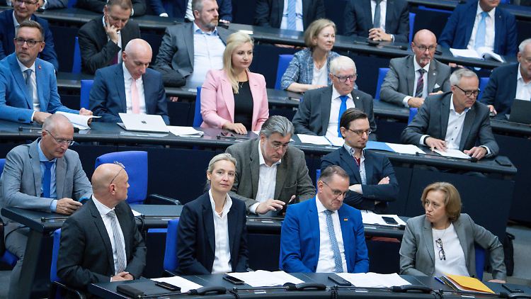 Die AfD will den Druck auf die Bundesminister erhöhen, keinesfalls Geld zu verschwenden.