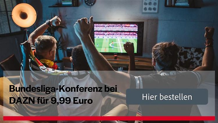 Preis-Jubel unter Fußball-Fans? DAZN zeigt ab der kommenden Saison die Samstags-Konferenz der Bundesliga ab 9,99 Euro.