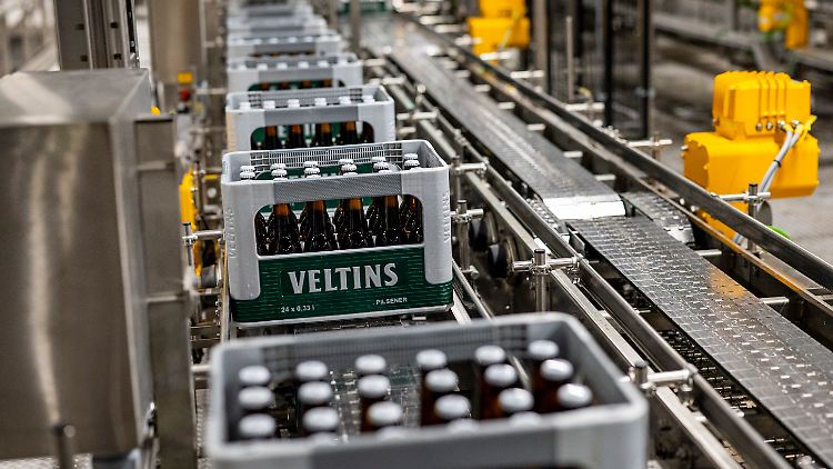 In der Rangliste des Branchenmagazins "Inside" der am meisten getrunkenen Biermarken in Deutschland steht Veltins auf dem dritten Platz nach Krombacher und Bitburger.