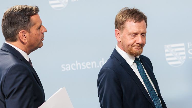 Lies und Kretschmer loben den Investitionsbooster, doch es gibt auch kritische Stimmen.