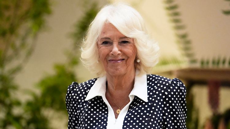 Königin Camilla hat Grund zur Freude: Ihr Lieblingsautor hat sie in seinen neuen Krimi geschrieben.