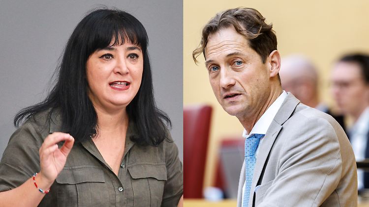 Gegen Gökay Akbulut und Ingo Hahn darf nun ein Strafverfahren eröffnet werden.