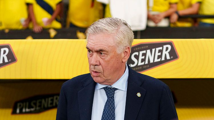 Was er gesehen hat, kann Carlo Ancelotti nicht gefallen haben.