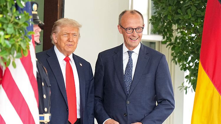 Trump mochte ihn, Merz hielt die Ukraine im Gespräch.
