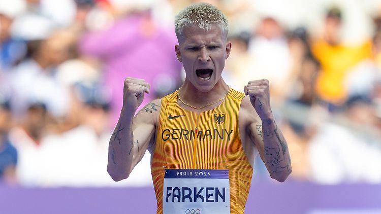 Robert Farken bei den Olympischen Spielen 2024 in Paris.