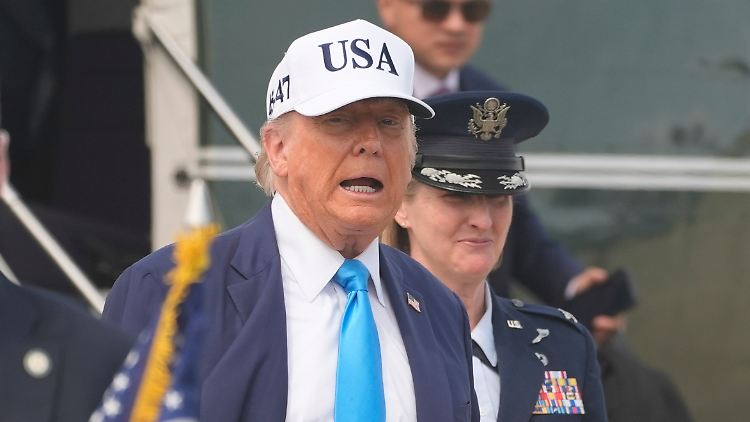 Hoffnung im Handelsstreit mit China: Trump auf dem Weg ins Wochenende. 