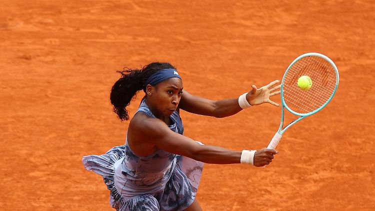 Konsequent zog Coco Gauff ihr Spiel durch.