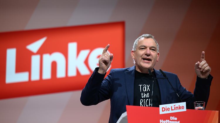 Beim Arbeiten zuviel schwitzen? Linkenchef van Aken hat dagegen ein Aktionspapier. 