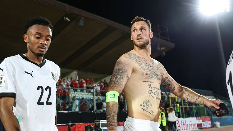 Thierno Ballo und Marko Arnautovic wollten von Fußball nichts wissen nach dem Sieg gegen San Marino.