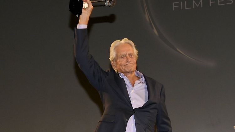 Wurde mit dem Preis für sein Lebenswerk ausgezeichnet: Michael Douglas.