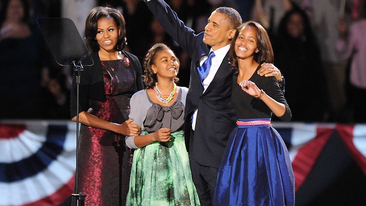 Die Familie Obama in der politischen Arena - das war einmal.