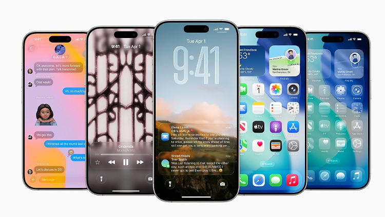 Mit iOS 26 verändert Apple das Aussehen seines Betriebssystems stark. Aber längst nicht alle iPhones erhalten das kommende Update.
