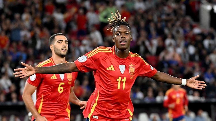 Nico Williams ist mit der spanischen Nationalmannschaft erfolgsverwöhnt.