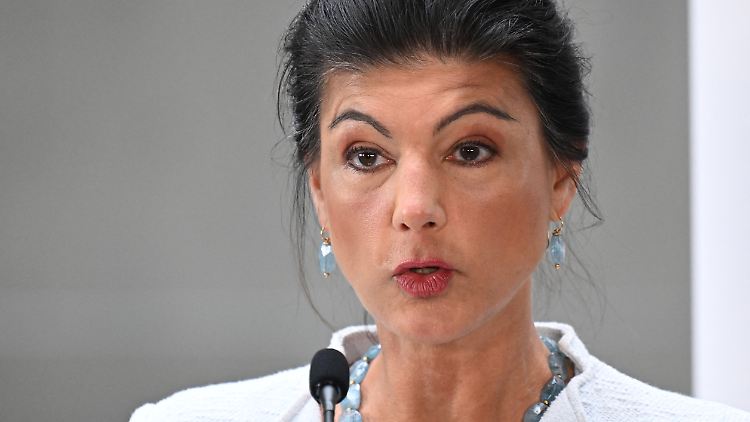 "Wir brauchen wieder eine starke Friedensbewegung in Deutschland", sagt Sahra Wagenknecht. 