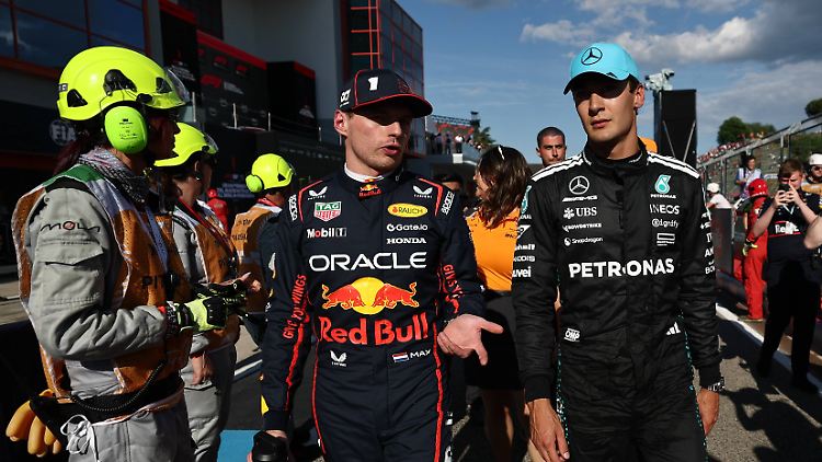 Verstappen und Russell kennen sich schon jahrelang.