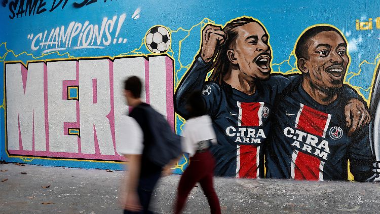 Paris feiert seine Champions-League-Helden.