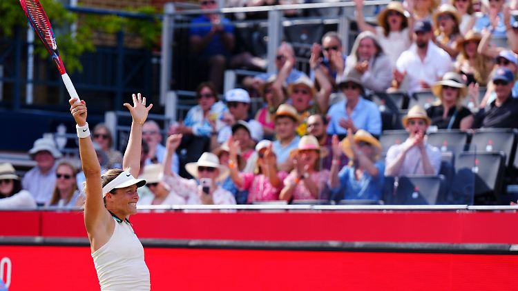 Tatjana Maria sorgte für eine Sensation.