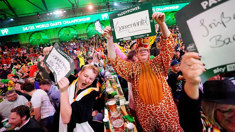 Darts-Fans können weiterhin im Ally Pally eskalieren.