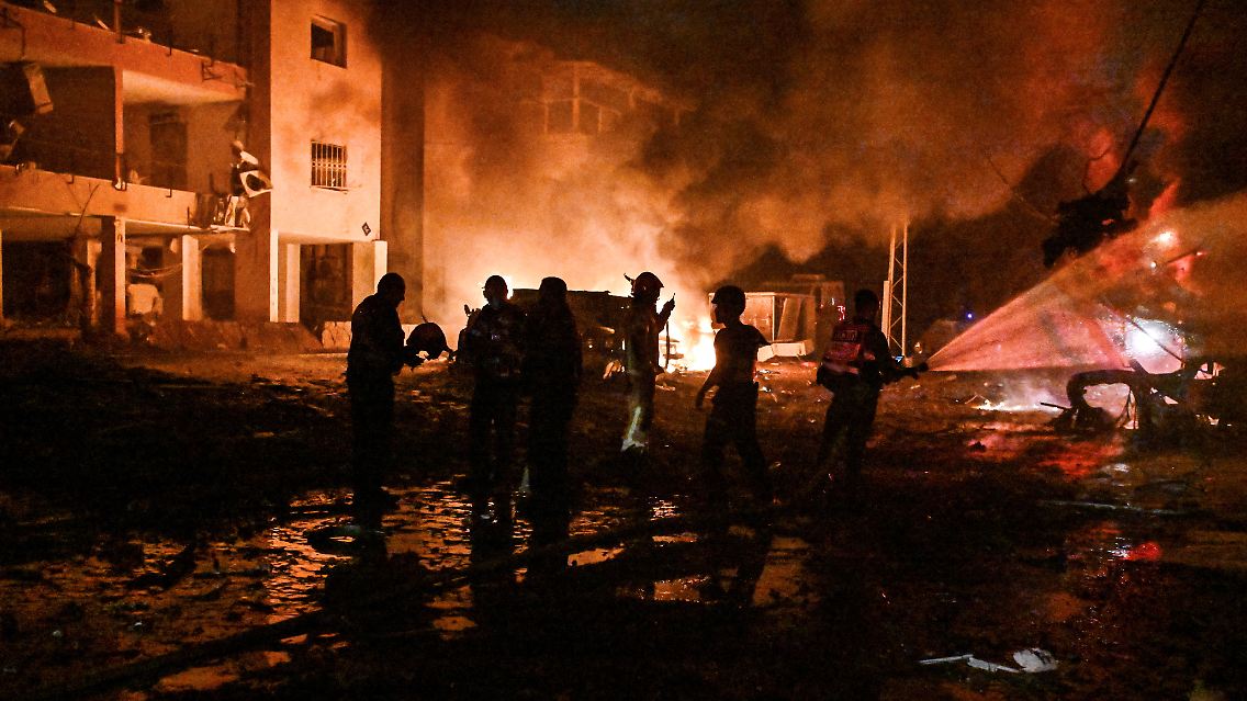Die israelische Stadt Haifa wurde in der Nacht zum Ziel iranischer Angriffe.