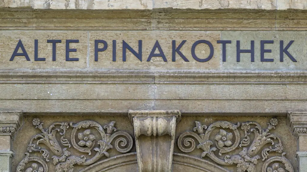 Die-Alte-Pinakothek-in-der-bayerischen-Landeshauptstadt