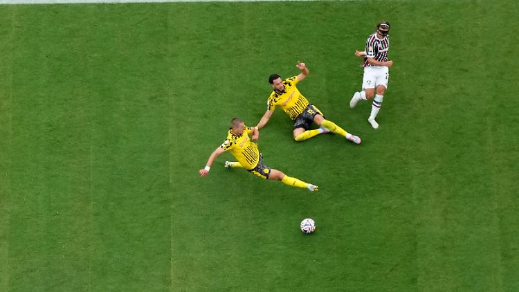 Der BVB musste sich mächtig strecken.