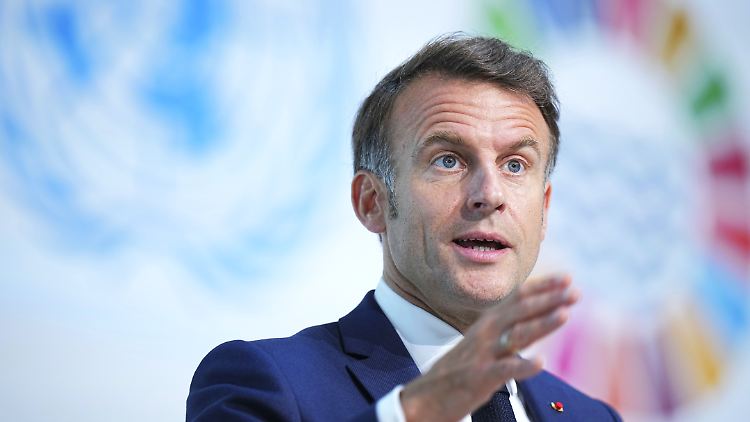 Macron positioniert sich klar gegen Angriffe auf die Energieversorgung und Zivilisten.