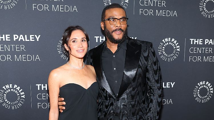 Herzogin Meghan und Tyler Perry gemeinsam auf einer Gala im Dezember 2024.