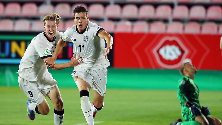Said El Mala erzielte das 2:1-Siegtor für den DFB.