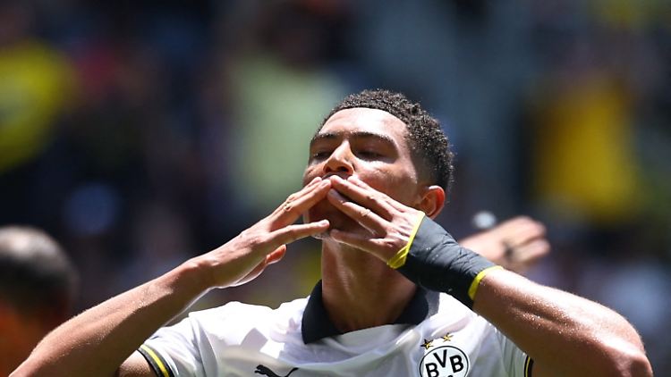 Jobe Bellingham hat richtig Spaß beim BVB.