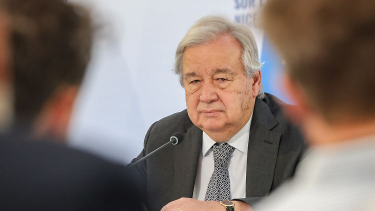 "Der einzige Weg nach vorne ist Diplomatie", mahnt der UN-Generalsekretär.