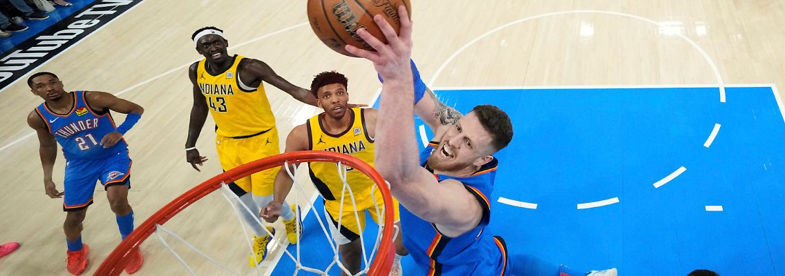 Hartenstein verbuchte sieben Punkte und hatte neun Rebounds.