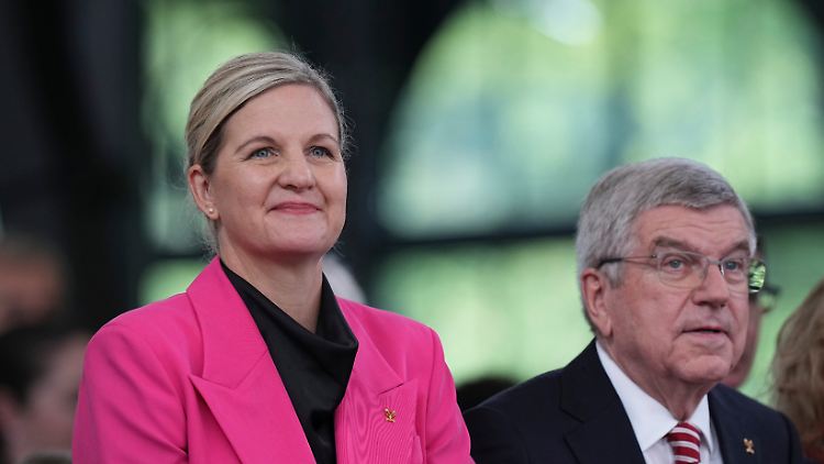 Kirsty Coventry übernahm die Amtsgeschäfte von Thomas Bach.
