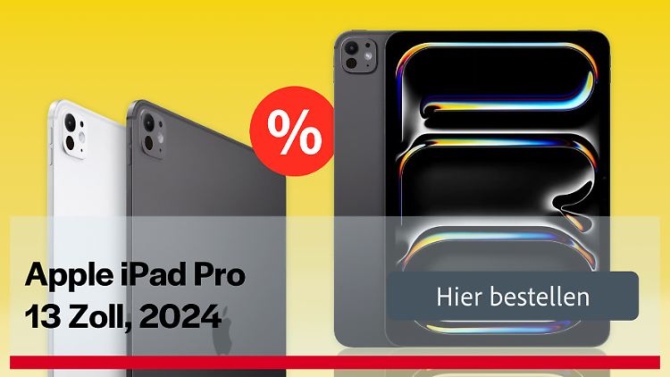 Top-Tablet für wenig Geld: So günstig war das Apple iPad Pro mit M4-Chip noch nie.    