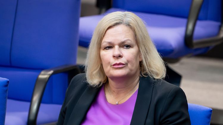 Seit Amtsantritt der neuen Bundesregierung ist Nancy Faeser nur noch einfache Abgeordnete.