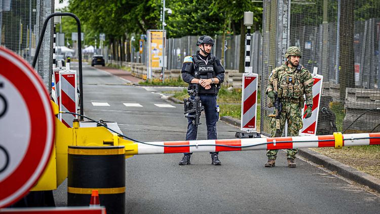 Hohe Sicherheitsvorkehrungen gibt es rund um den Nato-Gipfel in Den Haag.