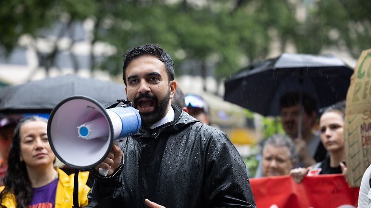 Will die New Yorker Mieten einfrieren: Senkrechtstarter Mamdani.