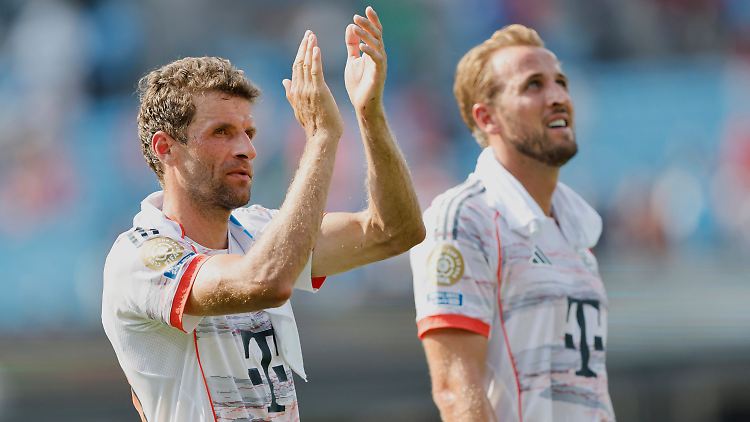 Auch wenn Thomas Müller ausgelaugt ist, um einen Spruch ist er nie verlegen. 