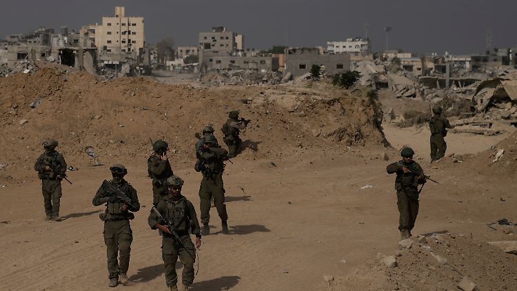 Israelische Soldaten während einer Bodenoperation im südlichen Gazastreifen im September. 