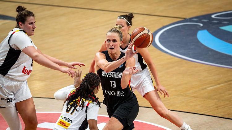 Leonie Fiebich führte das deutsche Team an.