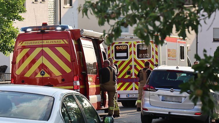 In dem Haus im Landkreis Aschaffenburg hat es vor der Tat offenbar eine Auseinandersetzung gegeben.