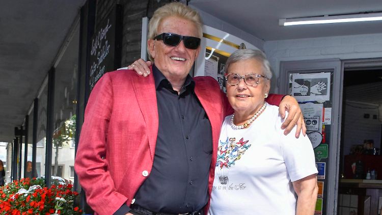 Heino und seine Schwester Hannelore Hofmann hatten ein gutes Verhältnis zueinander.