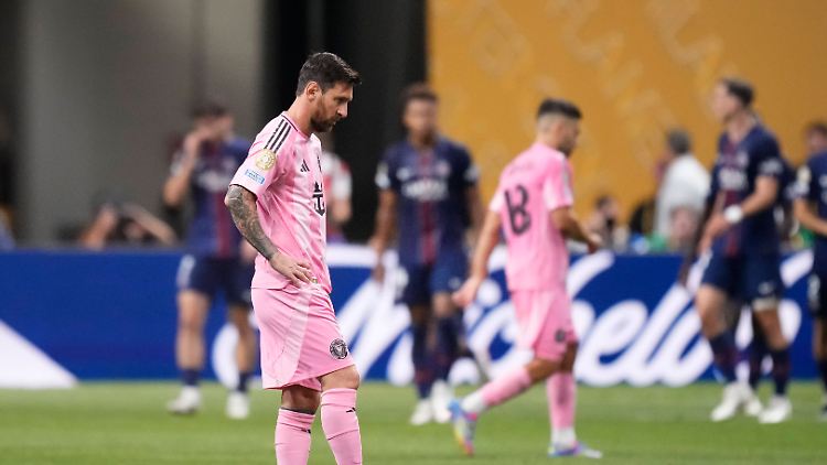 Gegen seinen alten Klub PSG gelang Messi wenig.